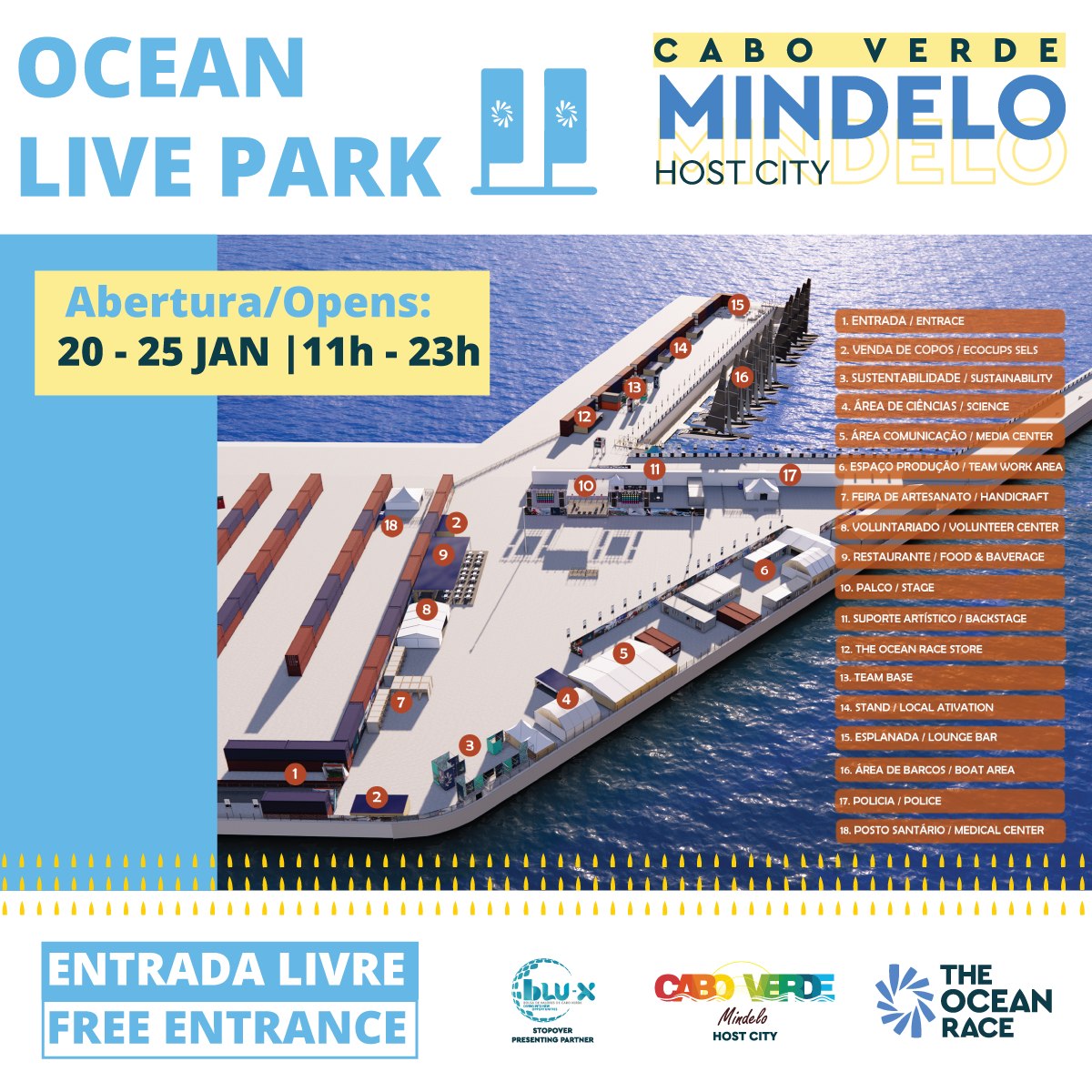 O Ocean Live Park no Porto Grande – Mindelo